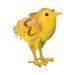 Regal Art & Gift Yellow Metal 4.5 in. H Napa Chick Statue