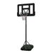 RONSHIN Basketball Hoop for Indoor Outdoor Portable Basketball Goal 6.5-10FT Adjustable Basketball Stand System 44 Inch Backboard for Kids Youth