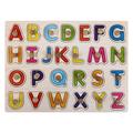 Wooden Jigsaw Toy 1 Set Wooden Letters Puzzle Toy Kids Puzzle Plaything Creative Jigsaw Puzzle Toy