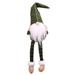 KEYBANG Swedish Christmas Santa Claus Tomte Long Leg Gnome Plush Doll Handmade Home Decor Collectible Dolls Desktop Ornament