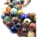 Mixed Gemstone Beads | Natural Smooth Round Gemstone Beads | 4Mm 6Mm 8Mm 10Mm 12Mm | Single Or Bulk Lots Available - 12Mm - 1 Strand