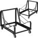 2 Pack Black Steel Heavy Duty Sled Base Stack Chair Dolly - Chair Truck