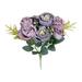 Anckoeil Wedding Party Floral Decorations Simulated Rose Bouquets Retro Bright Non-Fading Atmospheric Table Decorations