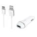 2-in-1 USB Type C Chargers Bundle for Samsung Galaxy Note 8 A8 Plus (2018) S8 Active Note Fan Edition S8 edge S8+ S8 Plus S8 (White) - 2.1Ah Car Charger Adapter + USB Charging Cable
