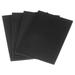 4pcs Adhesive Rubber Padding Sheets 1/4 Thick x 8 Long x 12 Wide Neoprene Foam Sheet Anti Vibration Pads