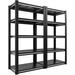 RUNFAYBIU Garage Shelving Heavy Duty Shelves Load 2050LBS Adjustable Heavy Duty Shelving Unit Industrial Metal Shelves for Rackï¼ŒBasement Pantry 32.5 W x 16 D x 63 H