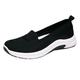 VBARHMQRT Black Sandals Women Comfortable Party Single Shoes Slip On Fly Woven Mesh Casual Shoes Tennis Walking Breathable Sneakers Fashion Sneakers Womens Sandals Dressy Comfortable