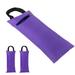 Toptie 2 Pack Yoga Sandbag Weighted bag for Fitness Yoga Bolster Purple Unfilled Sandbag 16 x 7 Inch