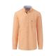 Fynch-Hatton Herren Leinenhemd Langarm Regular Fit, orange, Gr. XXL