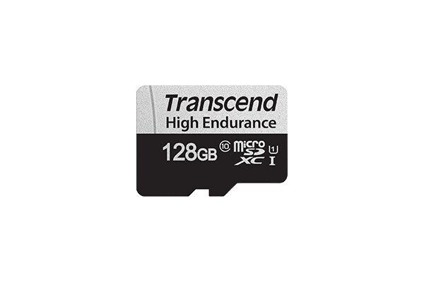 Transcend 350V 128 GB MicroSDXC UHS-I Klasse 10 Image