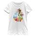 Girls Youth Mad Engine White Disney Princess Jazzy Spring Days Graphic T-Shirt