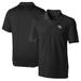 Men's Cutter & Buck Black Mississippi State Bulldogs Vault Forge Stretch Polo