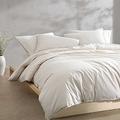 Calvin Klein Washed Percale 3 Piece Duvet Cover Set, King