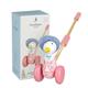 Orange Tree Toys Jemima Pink Puddle-Duck Push Along Wooden Toy