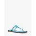 Michael Kors Daniella Leather Sandal Blue 8.5