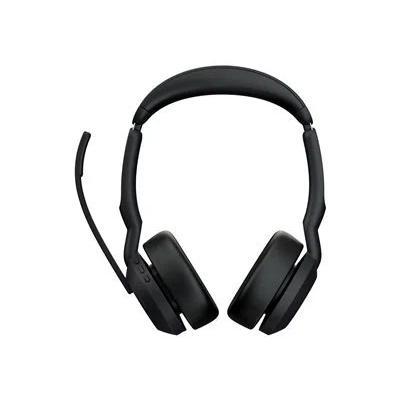 Jabra Evolve2 55 Link380a MS Stereo Wireless Headset with Charging Stand