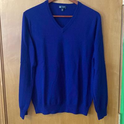 J. Crew Sweaters | Jcrew Merino Wool V Neck Sweater. Royal Purple. Size S | Color: Purple | Size: S