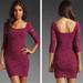 Free People Dresses | Free People Seamless Medallion Lace Bodycon Dress | Color: Brown/Purple | Size: S