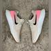 Nike Shoes | Nike Epic React Flyknit First Blush Men's Shoes Size 8.5 Or Womens Size 10 | Color: Blue/Pink | Size: 8.5