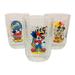 Disney Dining | Disney Mcdonalds 2000 Glasses Mickey Mouse Cups | Color: Blue/Red | Size: Os