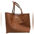 Michael Kors Bags | Michael Michael Kors Saige Medium Reversible Handbag Tote Brown Soft Pink | Color: Brown/Pink | Size: Os