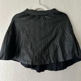 Zara Bottoms | Faux Leather Skirt Size 8 Girls | Color: Black | Size: 8g
