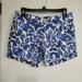 Lilly Pulitzer Shorts | Lilly Pulitzer Callahan Shorts Sz 4 Blue Flamingo Resort Navy Beach Bathers | Color: Blue/White | Size: 4