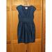 Kate Spade Dresses | Kate Spade Denim Dress Chambray 4 Blue Cotton Casual Sleeveless | Color: Blue | Size: 4