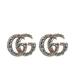 Gucci Jewelry | New Gucci Double G Crystal-Embellished Earrings | Color: Blue/Gold | Size: Os