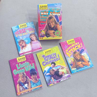 Disney Toys | Disney 2003 Lizzie Mcguire My Very First Way Cool Boxed Book Set - Volumes 1-4 ! | Color: Blue/Pink | Size: Osg