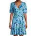 Lilly Pulitzer Dresses | Lilly Pulitzer Macaw Blue Nwt Kessler Wrap Dress | Color: Blue | Size: Xxs