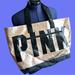 Victoria's Secret Bags | Bag Victoria Secret Tote Metallic | Color: Black/Pink | Size: Os