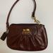 Coach Bags | Coach Leather Madison Wristlet | Color: Brown | Size: Os