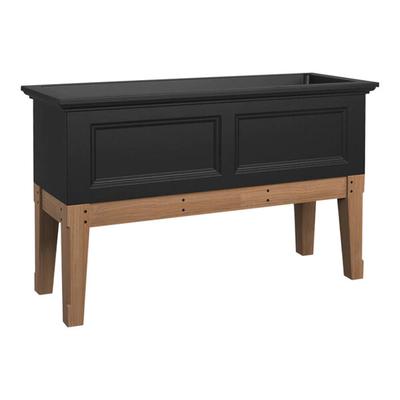 Mayne Fairfield 48" x 18" x 30" Black Elevated Garden Bed