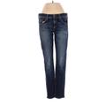 Rag & Bone/JEAN Jeans - Mid/Reg Rise: Blue Bottoms - Women's Size 26 - Sandwash