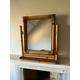 Bamboo and cane Dressing table mirror