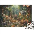 Jigsaw Puzzles for Adults 1000 Jungle Animals Puzzle Jigsaw Puzzle for Adults,Puzzles 1000 Piece Game Toys for Adults Family Puzzle 1000pcs (75x50cm)