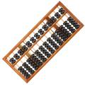 BESTonZON 4pcs Children's Abacus Kids Abacus Adult Toy 7 Beads Abacus Students Abacus Chinese Bead Abacus Traditional Abacus Portable Wood Abacus Toys China Pupils Wooden Aldult