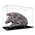 Lego 75192 Millennium Falcon Acrylic Display Case for Models Collectibles, Display Stand for Lego Millennium Falcon, 3 mm Acrylic Stand for Lego (Not Included Lego Model)