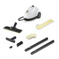 Kärcher SC 2 EasyFix Steam Cleaner, Steam Pressure: 3.2 Bar, Heating Time: 6.5 Min., Power: 1,500 W, Surface Power: 75 m², Tank: 1 L, with EasyFix Floor Cleaning Kit, Nozzles and Microfibre Cover,