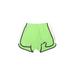 Under Armour Athletic Shorts: Green Solid Activewear - Women's Size Small