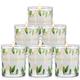 6 Pack Long Lasting Pure Sage Candles, 3.5 Oz Each Sage Candle for Cleansing House Negative Energy, Natural Soy Wax Sage Candles for Home Scented, Sage Smudge Candles to Relax & Restore Body & Mind