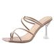 Harpily Womens Sparkle Low Mid Heel Sandals Wedding Bridal Prom Ladies Party Kitten Heel Lace Up Sandals Open Toe Strappy Dress Wide Fit Sandals Wide Fit Silver Shoes Womens Court Shoes