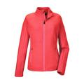 Strickjacke KILLTEC "KOS 38 WMN FLX JCKT" Gr. 40, orange (koralle) Damen Strickjacken