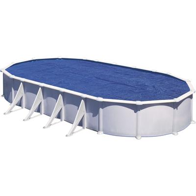 Pool-Abdeckplane GRE "Sommerabdeckplane", blau, B:370cm L:605cm, Polyethylen (PE), Planen, für Stahlwandpools Image