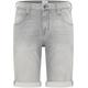 Shorts MUSTANG "Style Chicago Z" Gr. 33, grau (mittelgrau) Herren Hosen Shorts