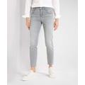 5-Pocket-Jeans BRAX "Style SHAKIRA S" Gr. 40L (80), Langgrößen, grau Damen Jeans 5-Pocket-Jeans