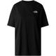 T-Shirt THE NORTH FACE "W S/S OVERSIZE SIMPLE DOME TEE" Gr. L, schwarz (tnf black) Damen Shirts Jersey