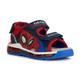 Sandale GEOX "J SANDAL ANDROID BOY" Gr. 34, blau (navy, rot) Kinder Schuhe