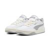 Sneaker PUMA "PARK LIFESTYLE", Gr. 47, weiß (puma weiß, smokey gray, sugarot almond), Synthetik, sportlich, Schuhe